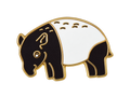 Tapir Pin (Gold)
