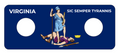 1.5" Virginia State Seal (TYRANNIS)