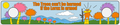 Cartoon-style banner with trees and a character holding a gun, featuring text from 'The Lorax'.