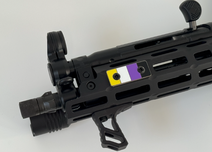 1.5" Non-Binary Pride Flag