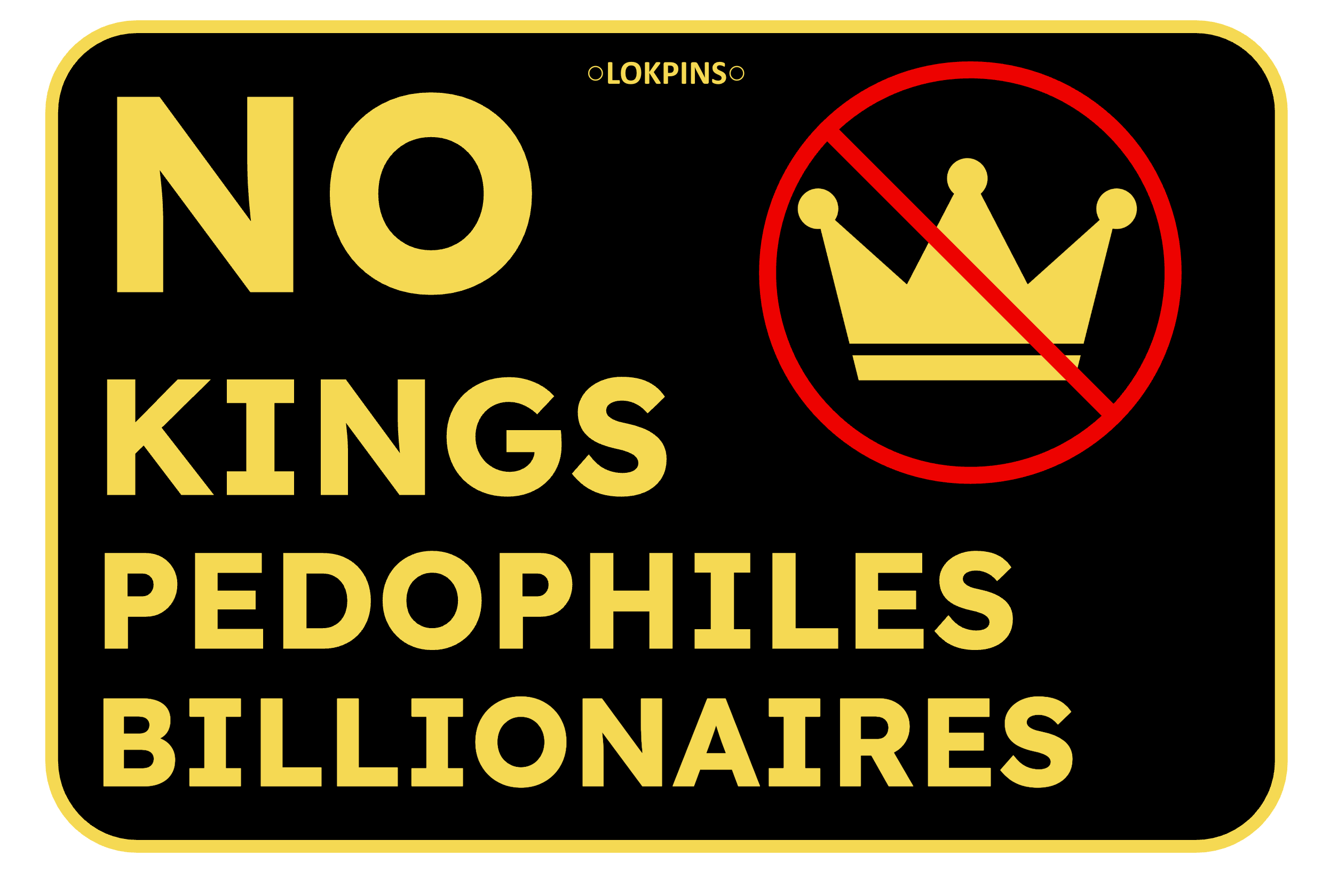 No! Sticker