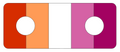 1.5" Lesbian Pride Flag