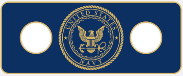 1.5" U.S. Navy