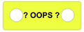 1.5" Mystery Oops pin