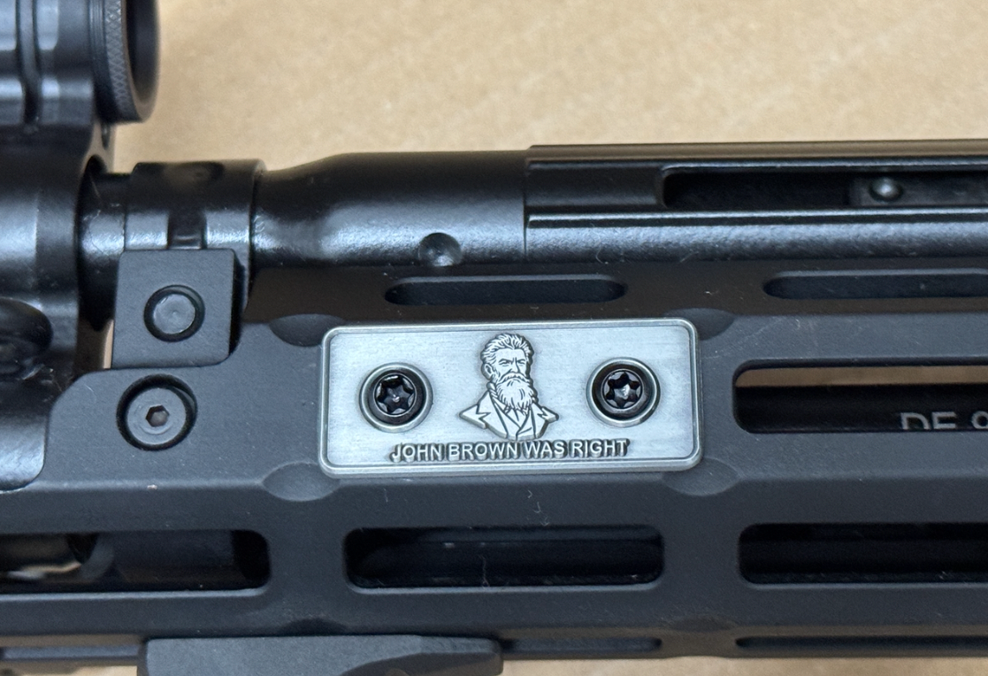 1.5" John Brown (Silver & Black)