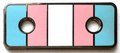 1.5" Trans Pride Flag