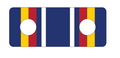 1.5" US Military GWOT Ribbon