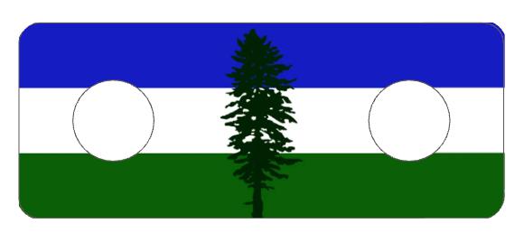 1.5" Cascadia Flag (Ship ~3/14)