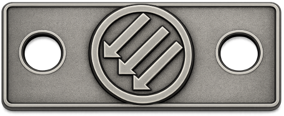 1.5" Drei Pfeile (Ship ~3/14)