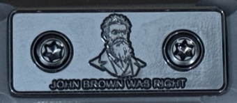 1.5" John Brown (Silver & Black)