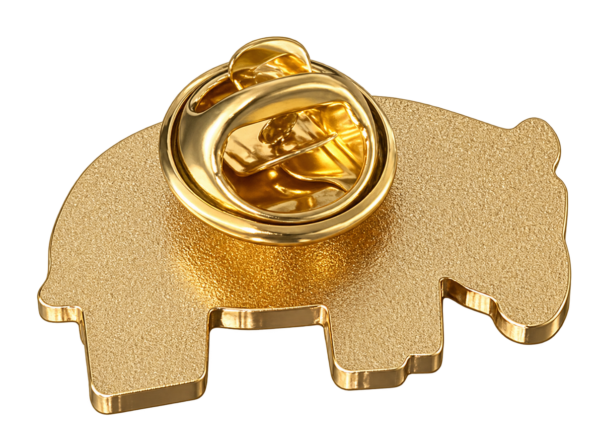 Tapir Pin (Gold)