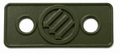1.5" Drei Pfeile (Foliage Green)
